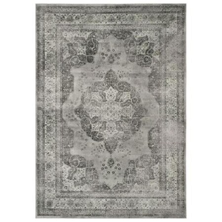 Safavieh 4 x 5 ft. 7 in. Small Rectangle Traditional Vintage Grey and Multi Area Rug VTG158-770-4